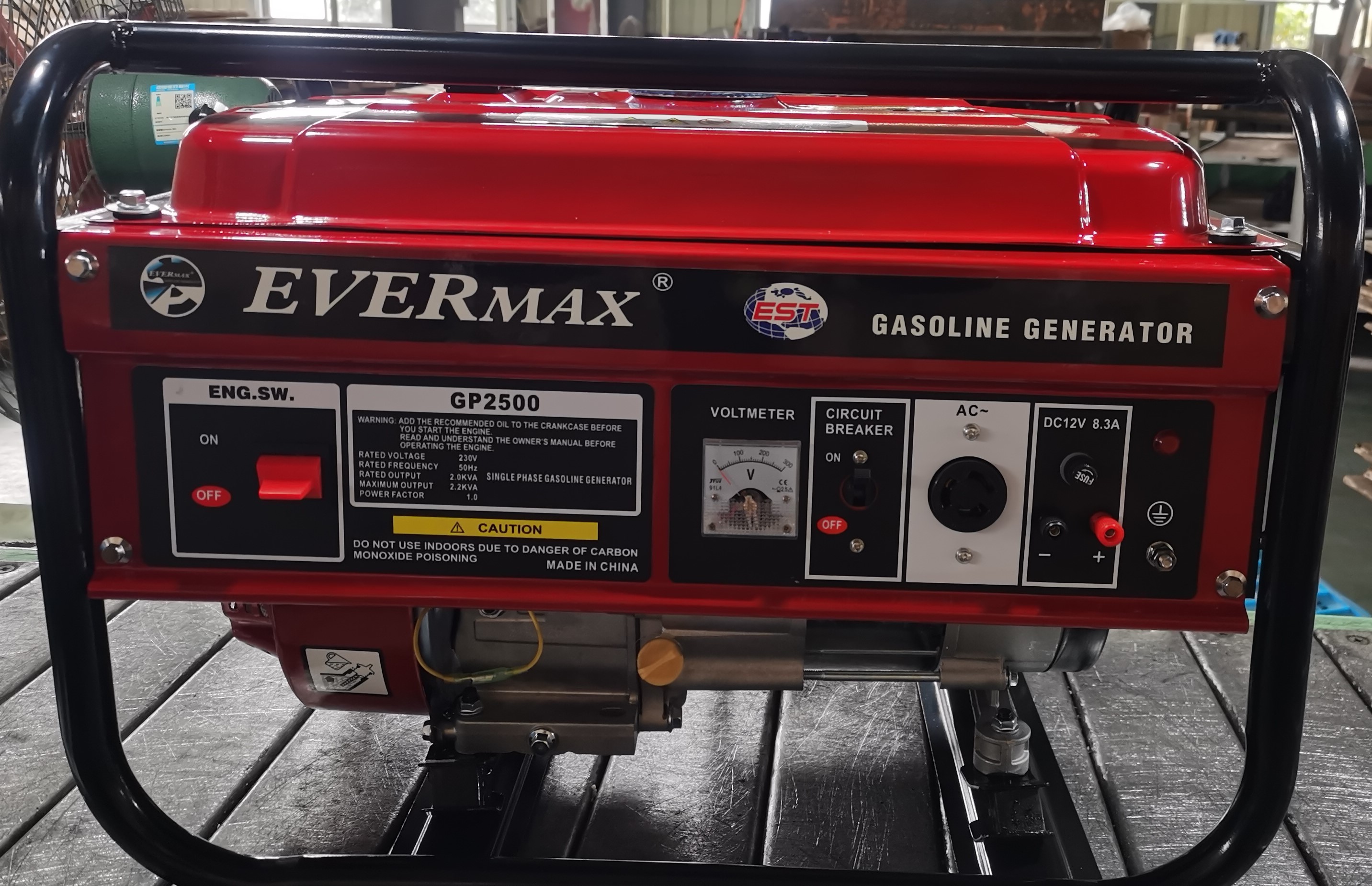 Evermax Brand SP 2500 2kva petrol gen